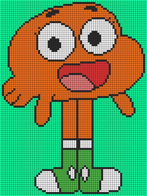 an orange cartoon character with big eyes and green socks, standing in ...