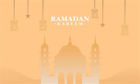 ramadan kareem white traditional islamic banner design 21752125 Vector ...