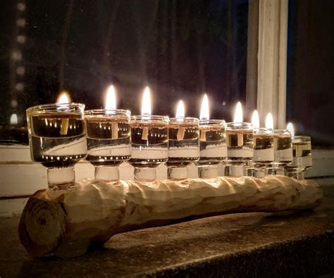 DIY Menorah (Hanukkiah) - an Oil Lamp With a Story! : 6 Steps (with ...