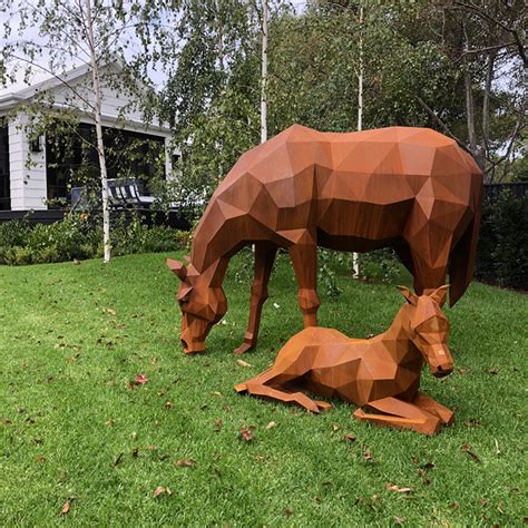 Corten Steel Statues - Modern Sculpture Artists