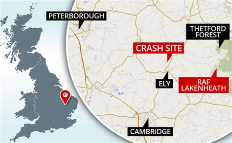 US fighter jet pilot dies after crash in Suffolk close to RAF Lakenheath | UK | News | Express.co.uk