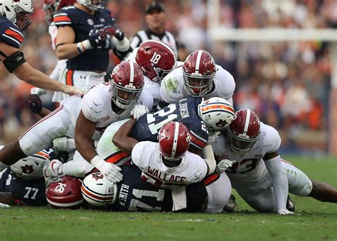 No. 1 Alabama Football Falls to No. 6 Auburn, 26-14 - University of ...