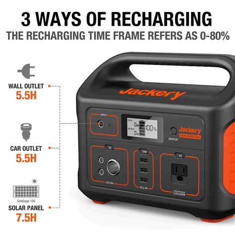 Jackery Explorer 500 Portable Power Station – Solar Power Lifestyle