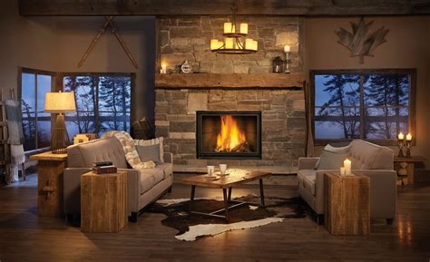 7 Gorgeous Fireplace Living Room Designs For Warm Family | Cozy living room design, Rustic ...