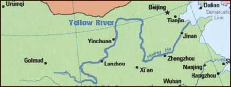 Yellow River On World Map - Calendar 2024