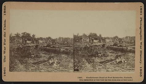 10. This photo, which shows Confederate casualties, was taken in 1862 after an intense battle at ...