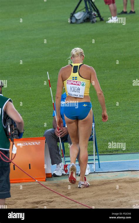 Carolina Klüft in Barcelona 2010 European Championships Stock Photo - Alamy