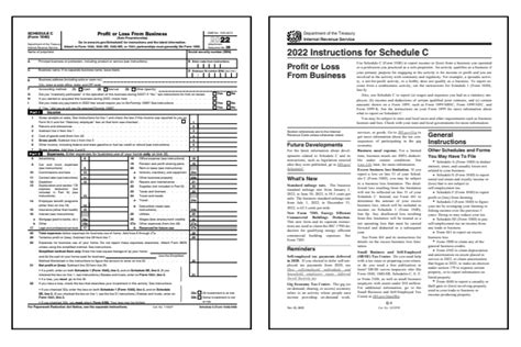 2022 Schedule C Form and Instructions (Form 1040)