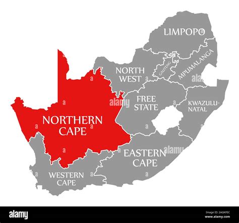 Northern Cape Map South Africa - Lesli Noellyn