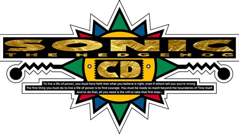 Sonic the Hedgehog CD - Logos - Галерея - Sonic SCANF