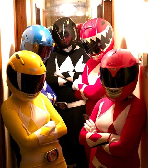 20 Years of Power Rangers : Mighty Morphin Power Rangers Cosplay