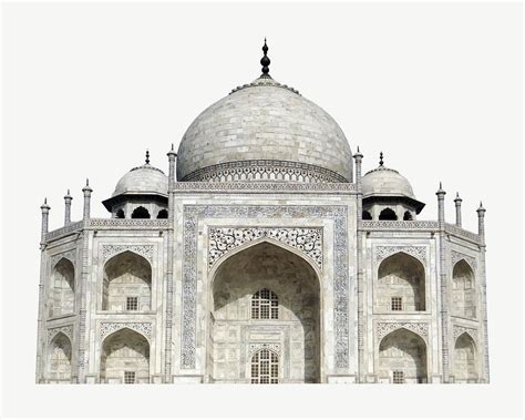 Taj Mahal famous landmark collage | Premium PSD - rawpixel