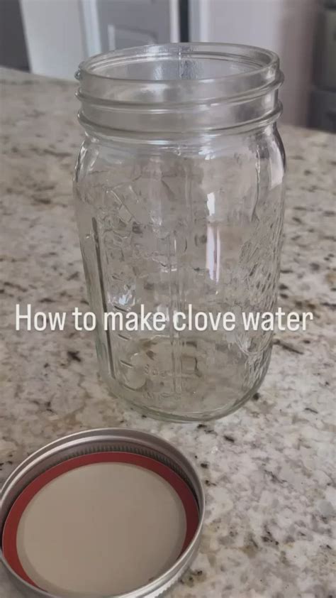 How to make Clove Water | Herbal medicine recipes, Herbs for health, Home health remedies