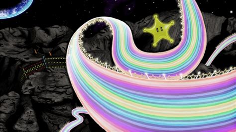 Mario Kart 8: Rainbow Road (Section 3) by chunzprocessor on DeviantArt