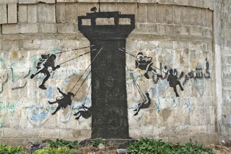 Banksy Releases New Works on Gaza - The New York Times