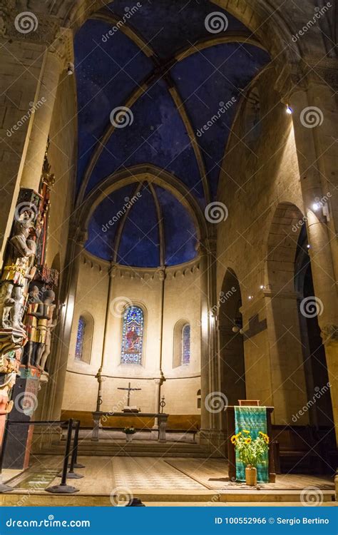 Interior of Church Looking To Altar Stock Photo - Image of historical, altar: 100552966