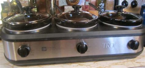 Review of the Tru 3 Crock-Pot Buffet Slow Cooker - Delishably