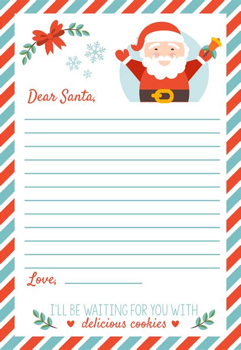 Christmas Letter Templates - 15 Free PDF Printables | Printablee