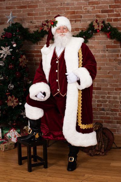 Santa's Looks | Santa claus costume, Santa claus outfit, Santa suits