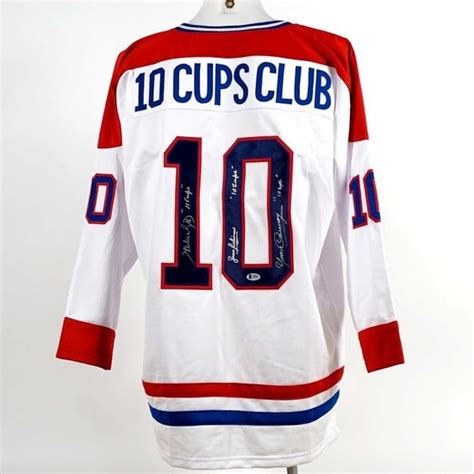 Montreal Canadiens multi-signed jersey in Canada