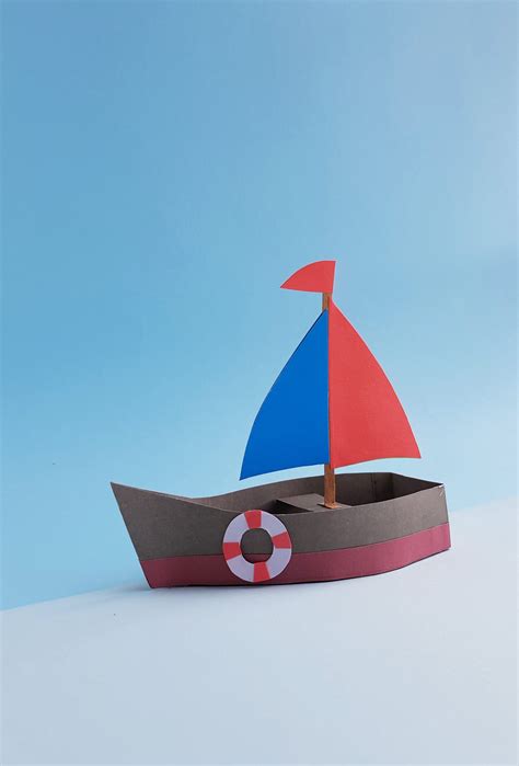 How to Make a Boat from Paper - Crafts Kids Love