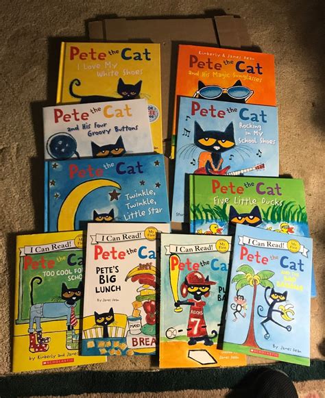 pete the cat book bundle on Mercari | Pete the cat, Art lessons ...