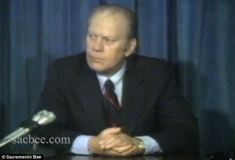 Gerald ford testimony on the pardon of richard nixon