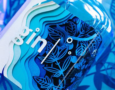 Gin Label Design | Behance