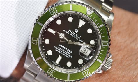 The Rolex Kermit, a green watchmaking icon