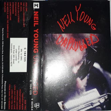 Neil Young – Unplugged (1993, SR, Cassette) - Discogs