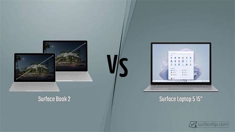 Surface Book 2 vs. Surface Laptop 5 15” - Detailed Specs Comparison