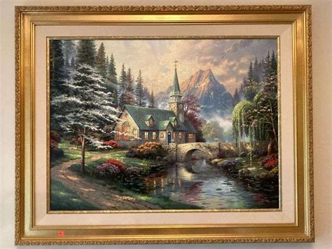 “Dogwood Chapel” by Thomas Kinkade - Metzger Property Services, LLC