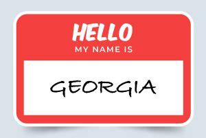 Georgia Name Meaning: Origin, History, and Significance