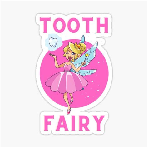 Tooth Fairy Stickers | Redbubble