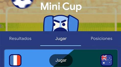 Cómo activar Mini Cup, el minijuego del Mundial de Google