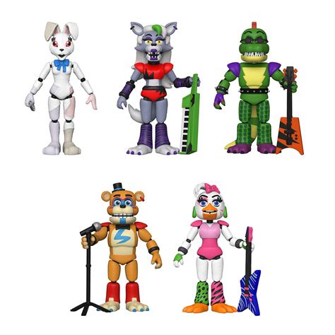 Buy FunkoAction Figures! Set of 5 - Five Nights at Freddy's - Security ...