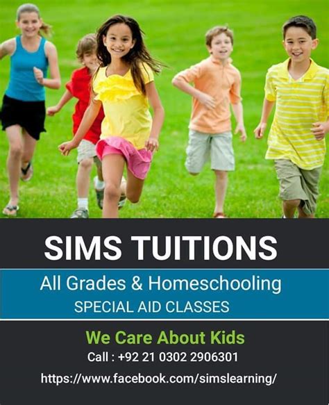 SIMS After School Learning Program - Middle School - Simslearning Tution