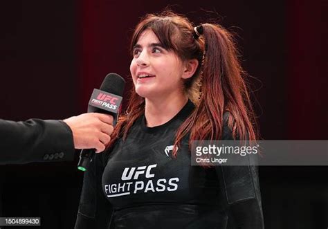 Helena Crevar reacts after her submission victory over Emily... News ...