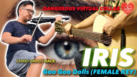 IRIS Female Key Goo Goo Dolls instrumental guitar karaoke cover with ...