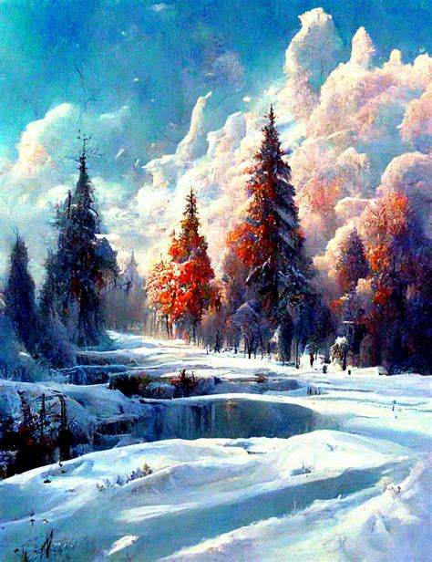 ArtStation - Winter Landscape