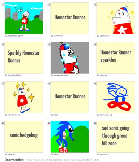 Homestar Runner - Drawception