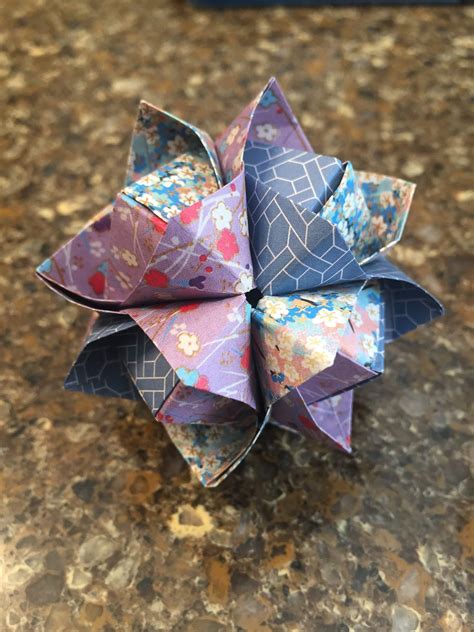 Modular Origami ball | Etsy