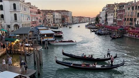 Sunset, Gondolas, Venice. Free Stock Video - Pixabay