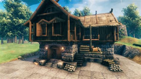 storage house Valheim Build