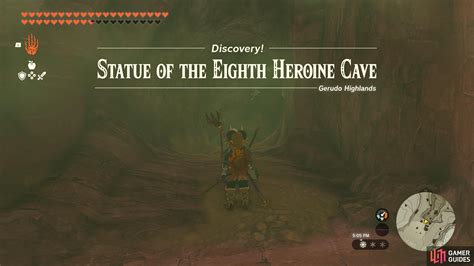 Statue of the Eighth Heroine Cave - The Legend of Zelda: Tears of the ...