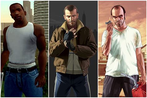 GTA: todos los personajes protagonistas de la franquicia | Marca