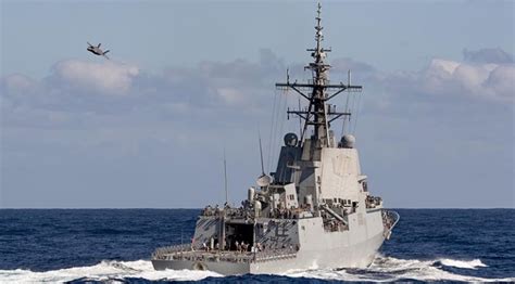 All three Hobart-class destroyers exercise together - CONTACT magazine