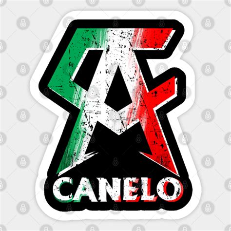 vintage logo canelo alvarez - Boxing - Sticker | TeePublic