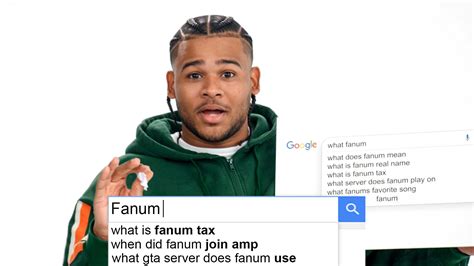 Watch Fanum Answers The Web's Most Searched Questions | Autocomplete ...