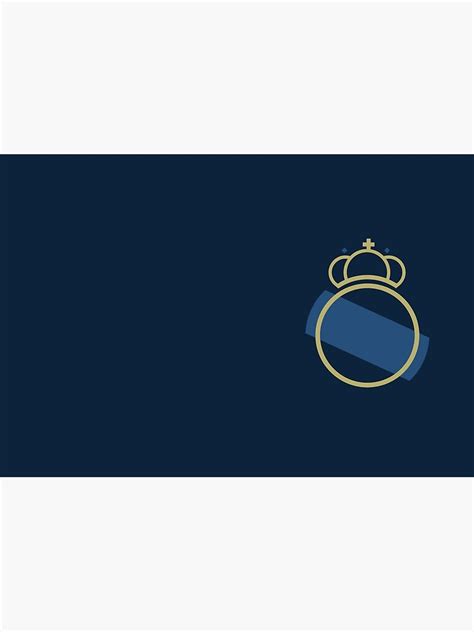 "Real Madrid C.F. - Crown Logo" Hardcover Journal by Foottering | Redbubble